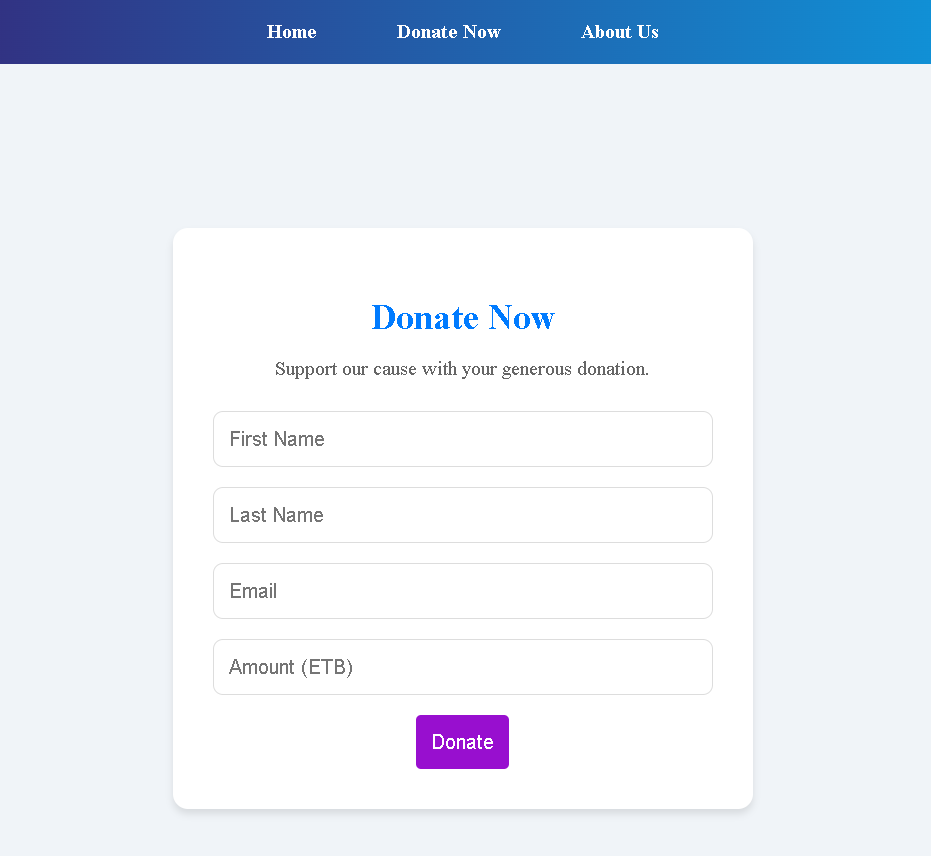 Donation App