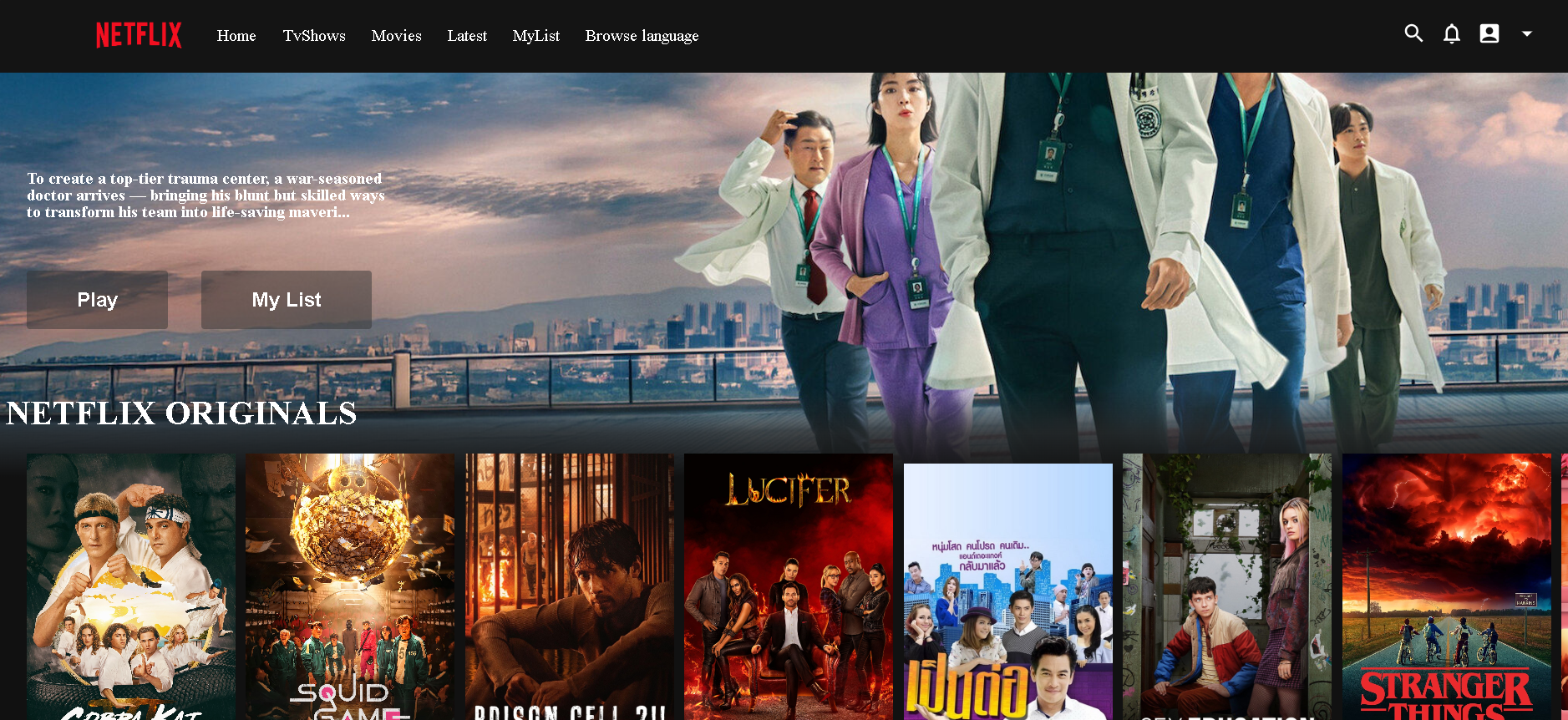 Netflix Clone